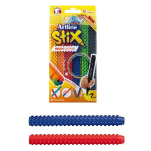 日本 Shachihata STIX軟毛粗芯積木毛刷頭 彩色筆 不含二甲苯 6色 /盒 SETXF-6WK
