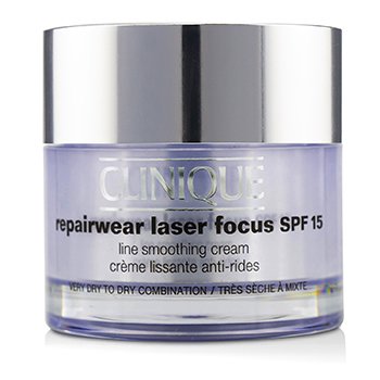 Clinique 倩碧 Repairwear Laser Focus Line Smoothing Cream SPF 15 奇激光特效撫紋日霜 適合乾燥肌膚 50ml