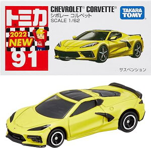 《TAKARA TOMY》TOMICA No.91 雪佛蘭Corvette 東喬精品百貨