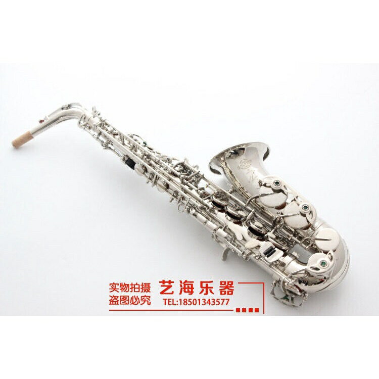 正品法國塞爾瑪中音薩克斯仿古拉絲降E調薩克斯初學考級專業演奏 7