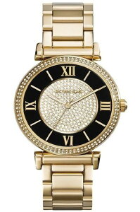 『Marc Jacobs旗艦店』美國代購 MK3338 Michael Kors時尚個性精鋼錶帶雙排鑲鑽手錶