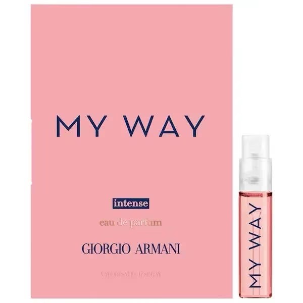 Giorgio Armani 亞曼尼 MY WAY Intense 深刻版 淡香精 1.2ml 紙卡噴式針管