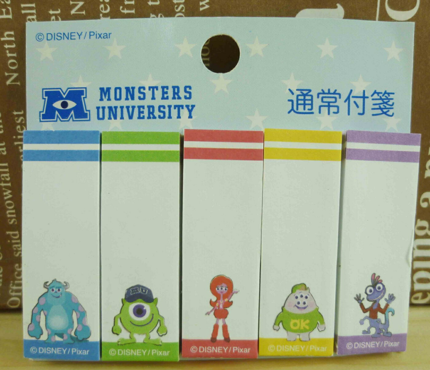 【震撼精品百貨】Monsters University 怪獸大學 便利貼-白底 震撼日式精品百貨