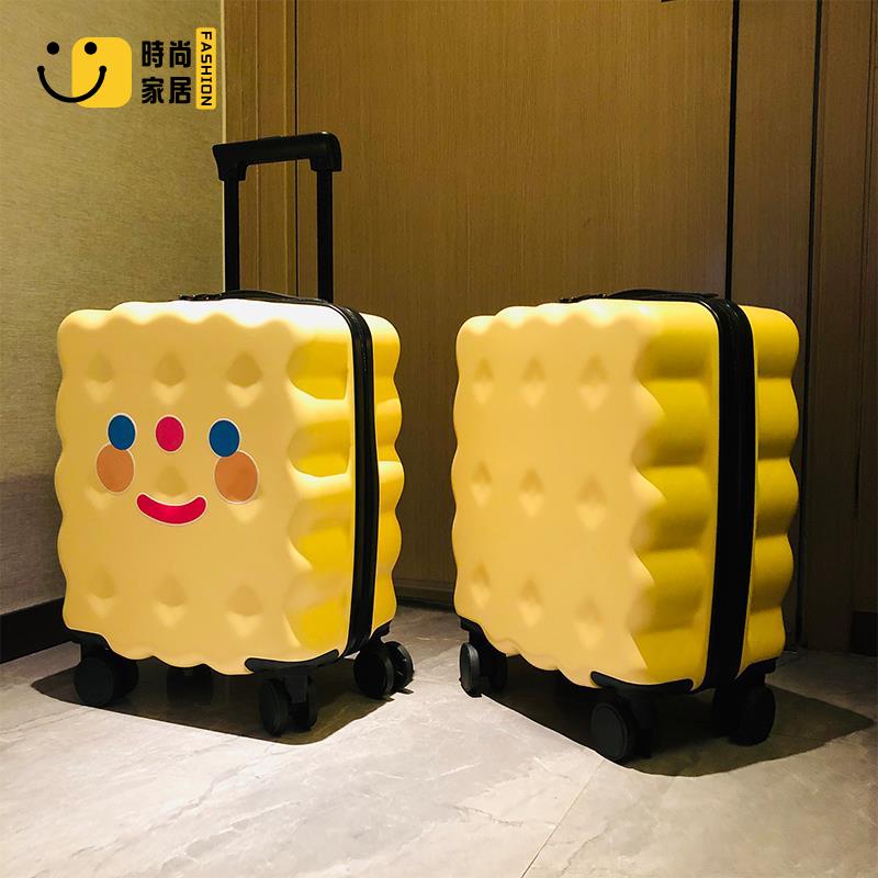 【時尚家居】 行李箱 可愛學生大容量密碼箱 輕便兒童拉桿箱 登機箱 網紅旅行箱耐用