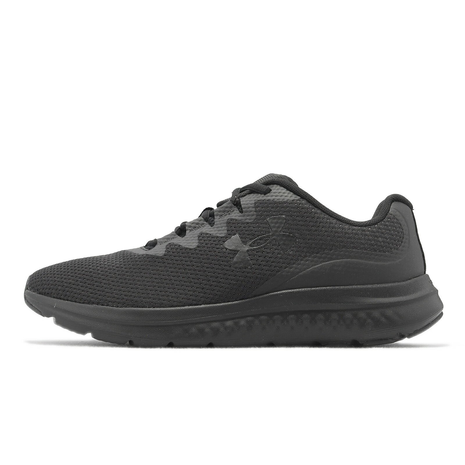 Under Armour UA 慢跑鞋 Charged Impulse 3 男鞋 黑 全黑 路跑 緩震 運動鞋 UA