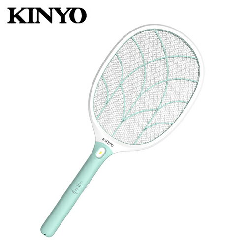 【KINYO 耐嘉】CM-3315 大網面分離式充電電蚊拍【三井3C】
