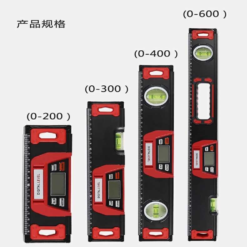附德國途牛數顯水平尺高精度電子水平儀數顯角度尺防摔