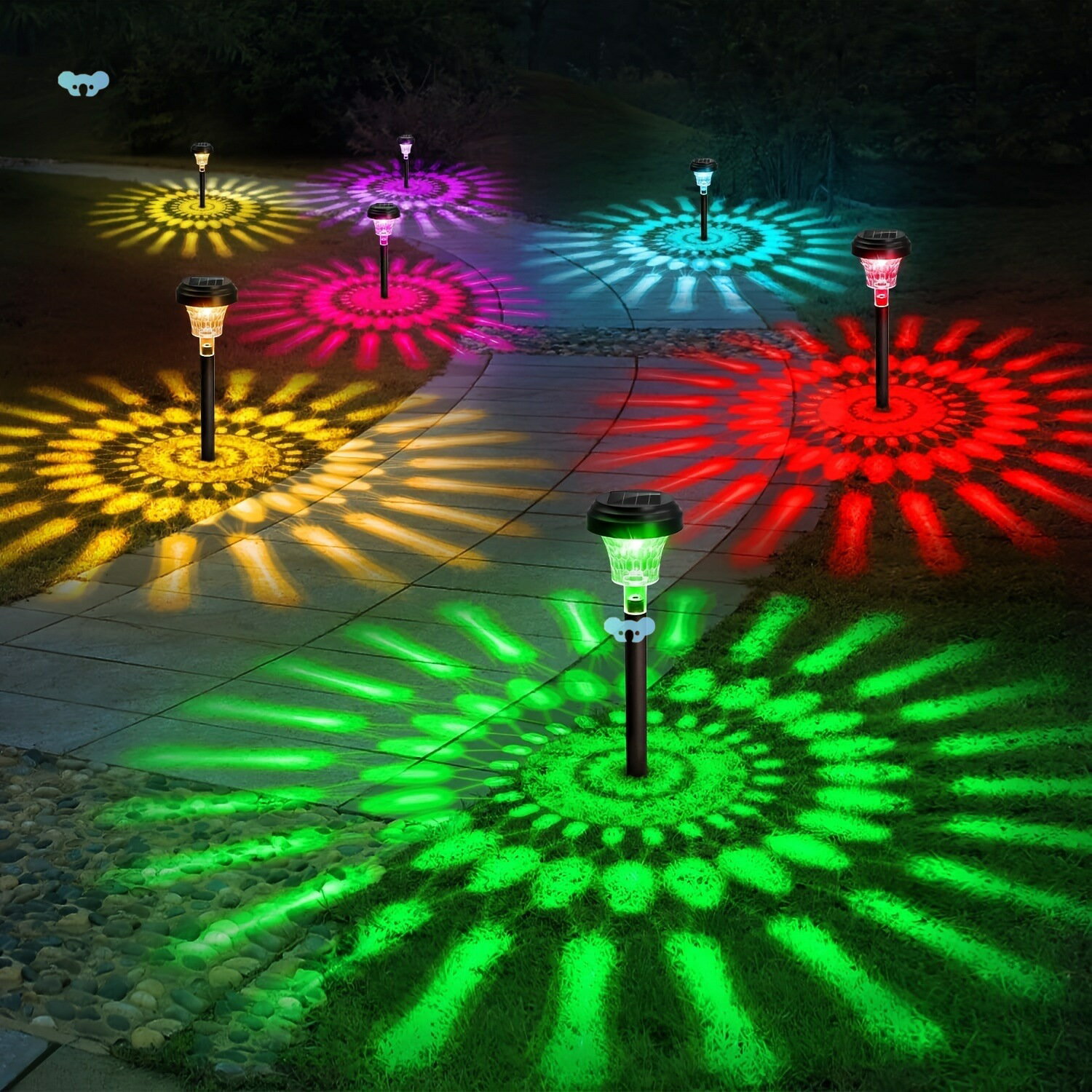Solar Pathway Lights 8/10 Pack 戶外太陽能