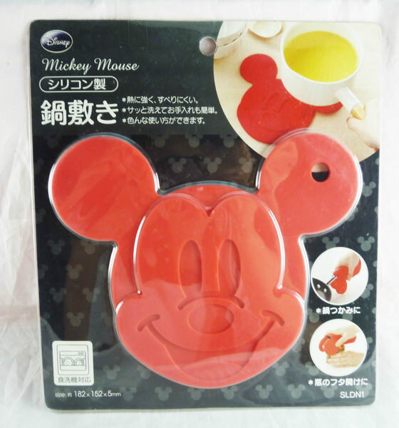【震撼精品百貨】Micky Mouse 米奇/米妮 隔熱電-紅【共1款】 震撼日式精品百貨