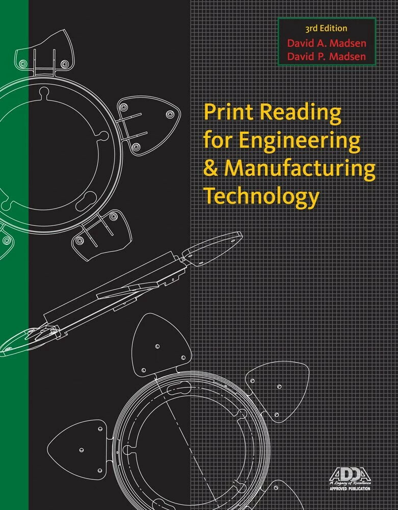 Print Reading for Engineering and Manufacturing Technology (1版) 9781133716570  Cengage