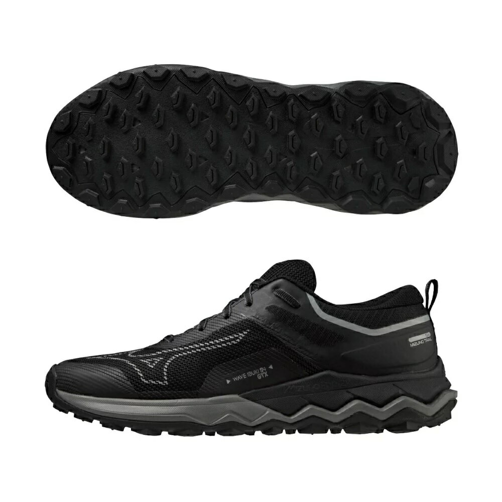美津濃MIZUNO WAVE IBUKI 4 GTX GORE-TEX 防水男款慢跑鞋