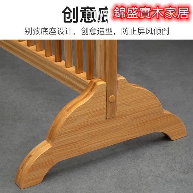 竹子屏風 優購生活日式竹子屏風隔斷客廳家用簡約實木格柵折疊移動入戶玄關