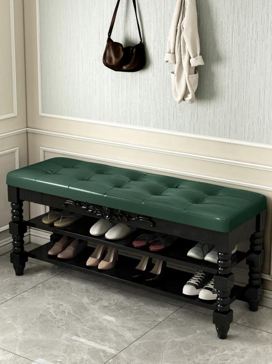 長方形可坐收納凳子多功能門口換鞋凳儲物凳子床尾沙發鞋柜家用凳
