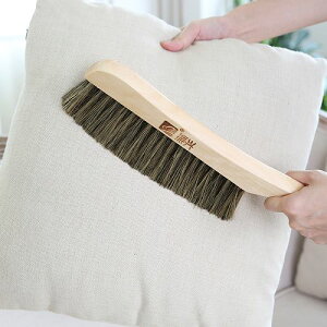 ✤宜家✤木柄長毛除塵刷 掃床除塵神器 軟毛鬃 長柄地毯刷