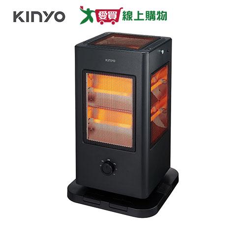 KINYO 五面取暖直立式電暖器 黑  EH-838【愛買】