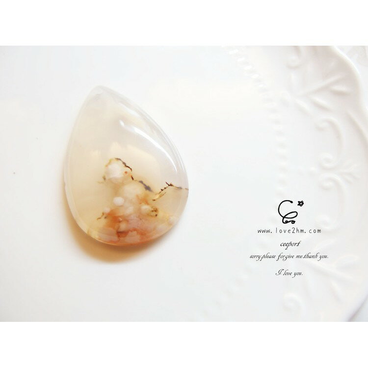 櫻花瑪瑙 3367/瑪瑙 /水晶飾品/ [晶晶工坊-love2hm]