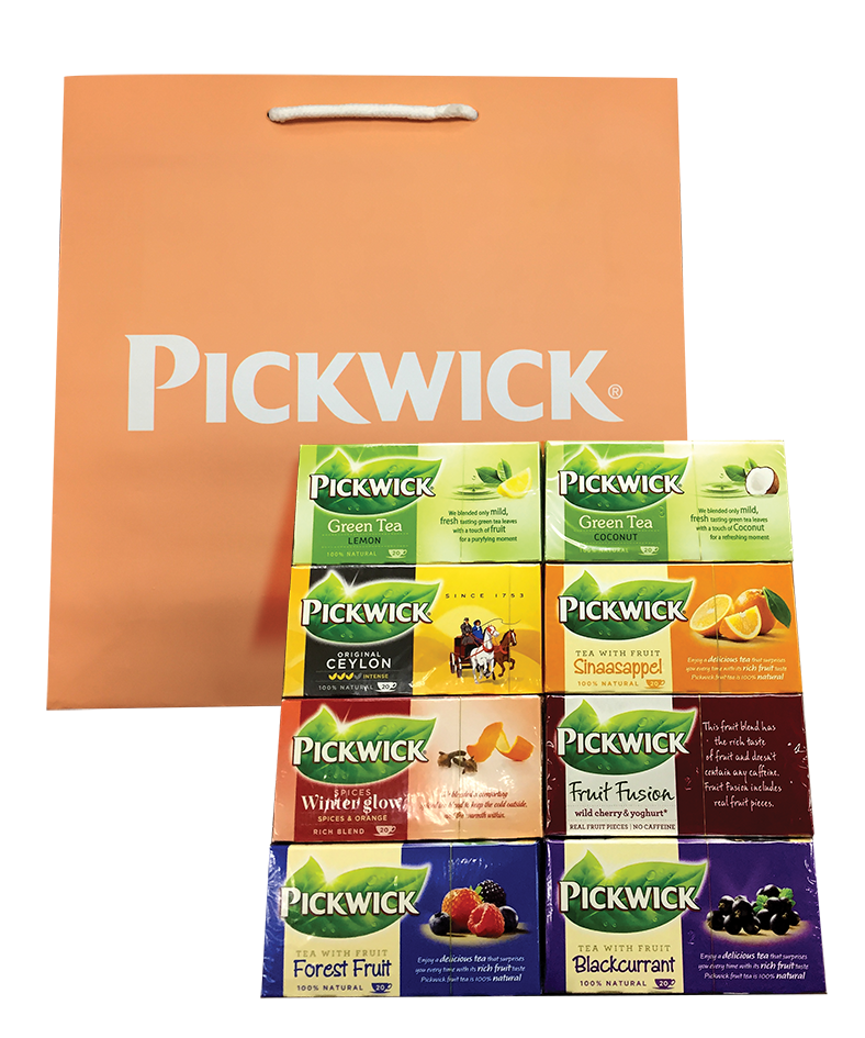 【Pickwick】 荷蘭品味水果茶-8入禮盒組(內容物隨機出貨，不限定口味，不同組合至少四種口味)