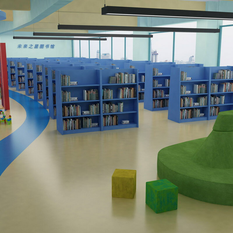 免運 開立發票 加工新款書櫃多能功展示架學校幼兒園培訓班圖書館閱覽室雙面書架