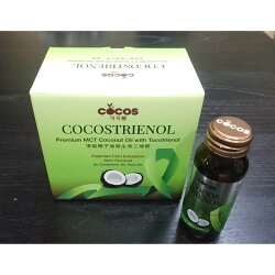 《小瓢蟲生機坊》佛香 - COCOS椰子油 x 生育三烯酚隨身瓶(冷壓鮮榨椰子油 細化3次 1入60ml)一盒6入 (原價4200元) 特價3600元!! 保健油 不添加防腐劑,色素或添加劑