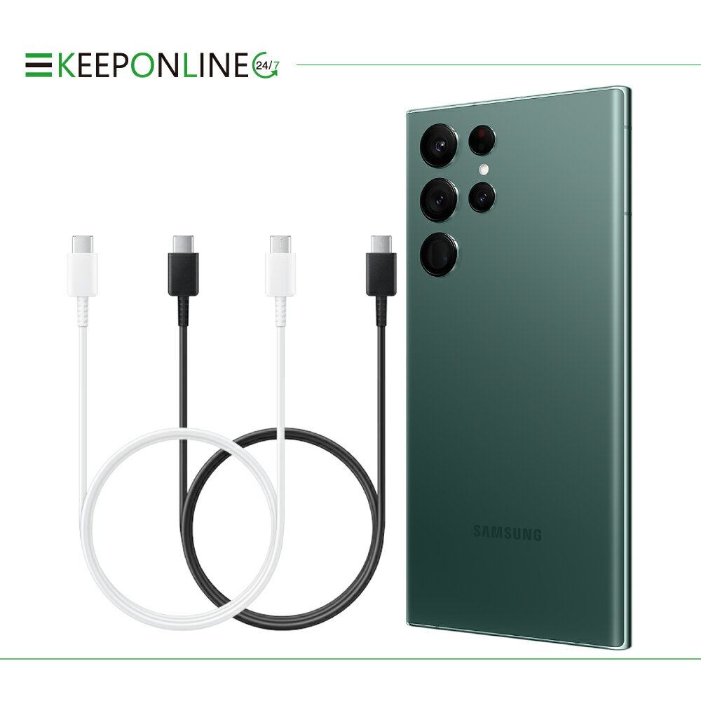 Samsung for S25 S24系列 三星製造 雙 Type C 快充充電線 (密封袋裝)