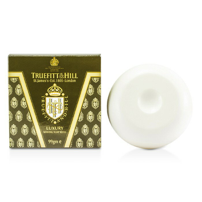 Truefitt & Hill 儲菲希爾 奢華刮鬍皂補充裝Luxury Shaving Soap Refill  99g/3.3oz