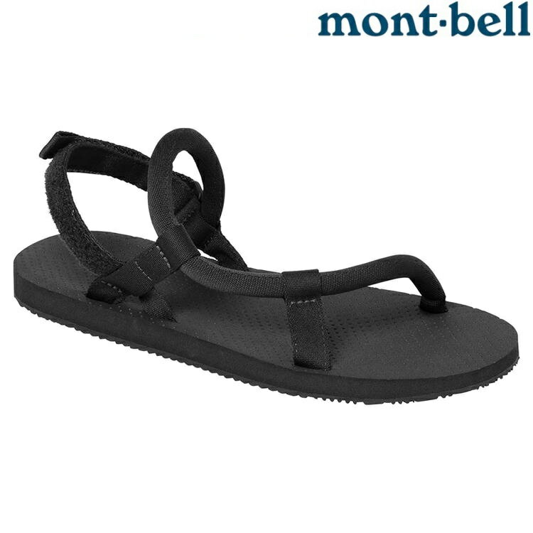 Mont-Bell Lock-On Sandals 中性款 圓織帶休閒涼鞋/拖鞋 1129714 BK 黑