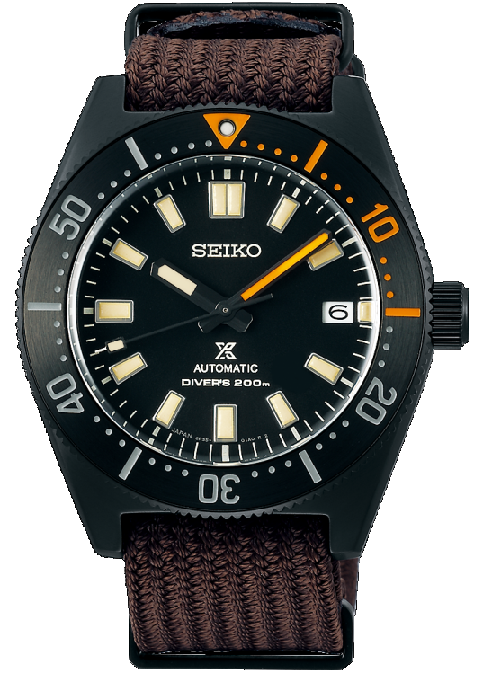 SEIKO 精工錶-黑牌款-PROSPEX 黑潮系列 1965復刻潛水機械腕錶 6R35-01T0B(SPB253J1)-40mm-黑面帆布【刷卡回饋 分期0利率】【APP下單4%點數回饋】