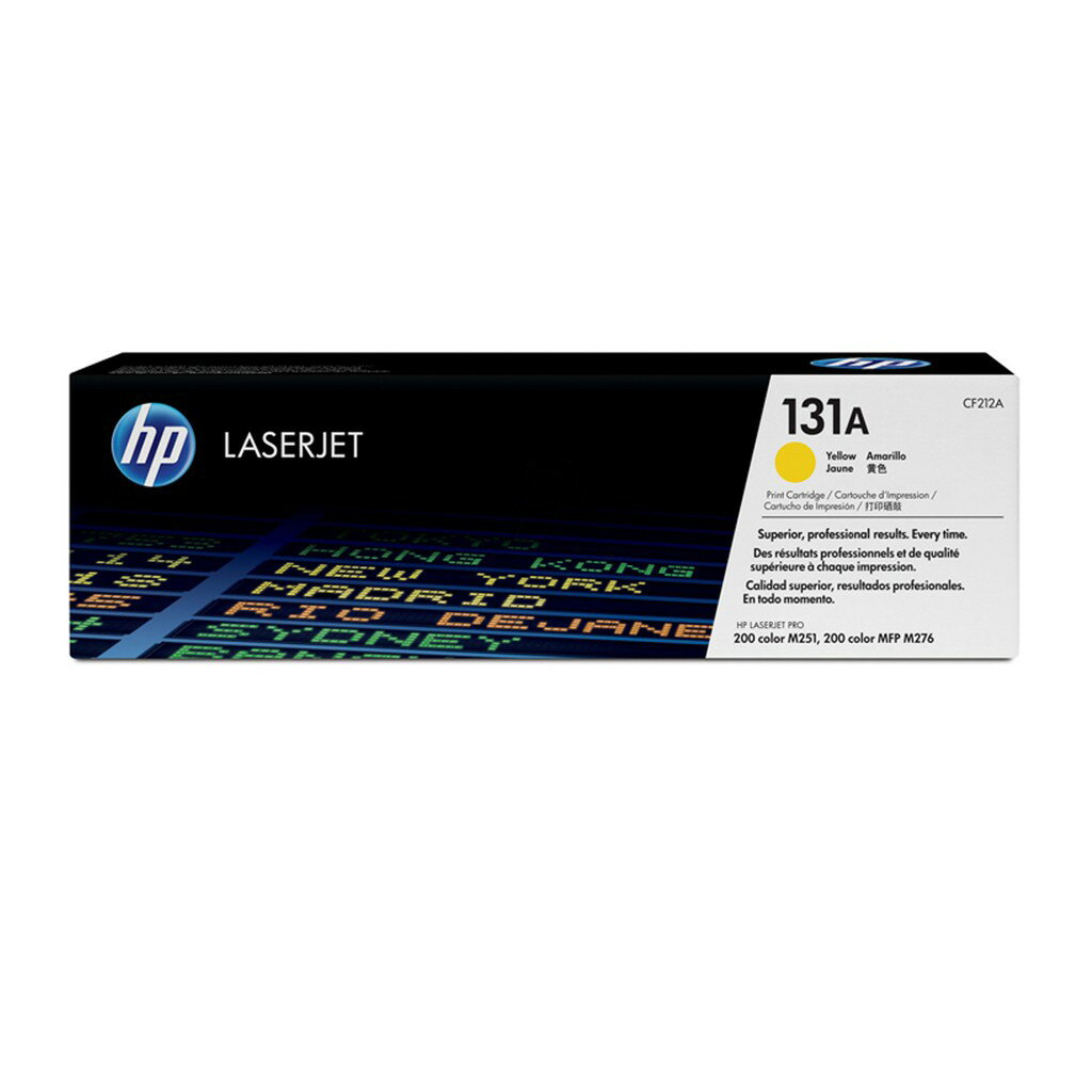 【免運 送$100禮券】HP CF212A(131A) 原廠黃色碳粉匣 適用HP M251nw/M276nw/M251/M276 【好印良品】｜領券最高折$220