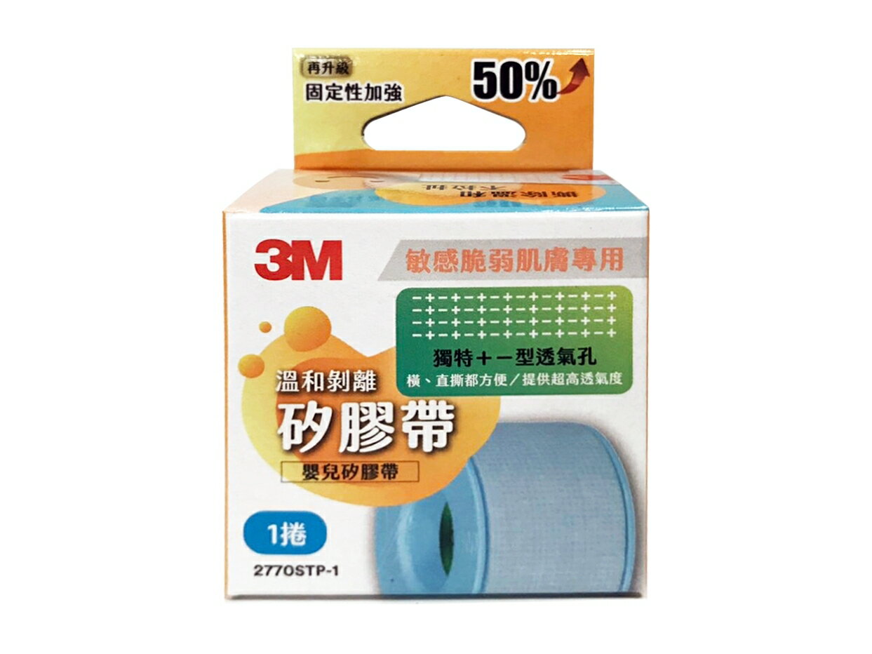 【醫護寶】3M-溫和剝離矽膠帶 抗過敏 (一般型1吋*1.37公尺/加長型1吋*5公尺) 2