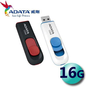 ADATA 威剛 16GB C008 USB2.0 滑動式 隨身碟