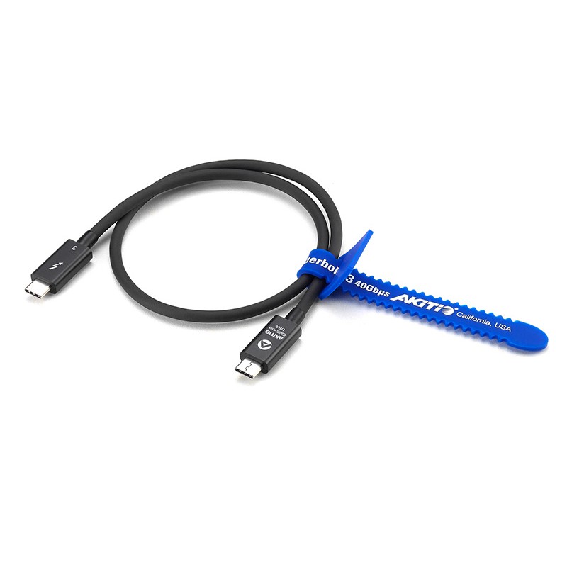【磐石蘋果】OWC 40Gbps Thunderbolt 3 USB-C Cable 0.7/2M 雷電3傳輸線