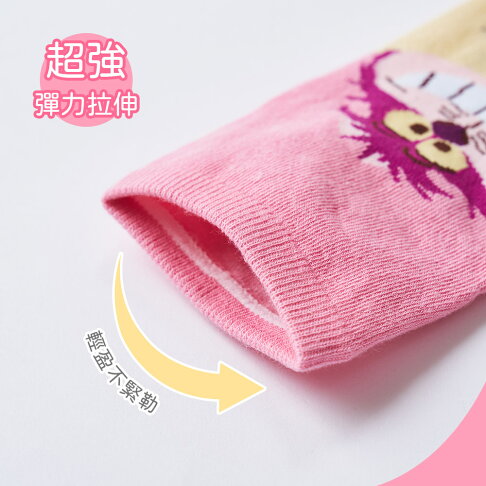 迪士尼 貓貓狗狗直版襪 兒童短襪 魯斯佛 101忠狗 瑪麗貓 棉襪【旺達棉品】AM-A507 3