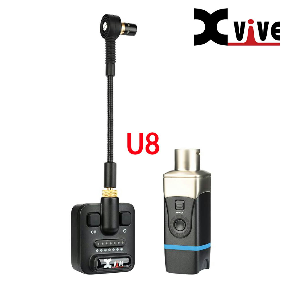 非凡樂器『XVIVE』Acoustic Guitar Wireless System 木吉他專用擴音介面 U8 / 公司貨