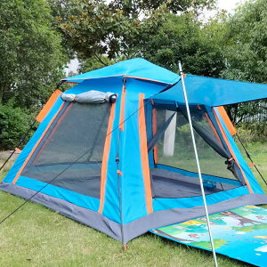 帳篷 帳篷便攜式戶外營野餐遮陽裝備防蟲防大雨透氣