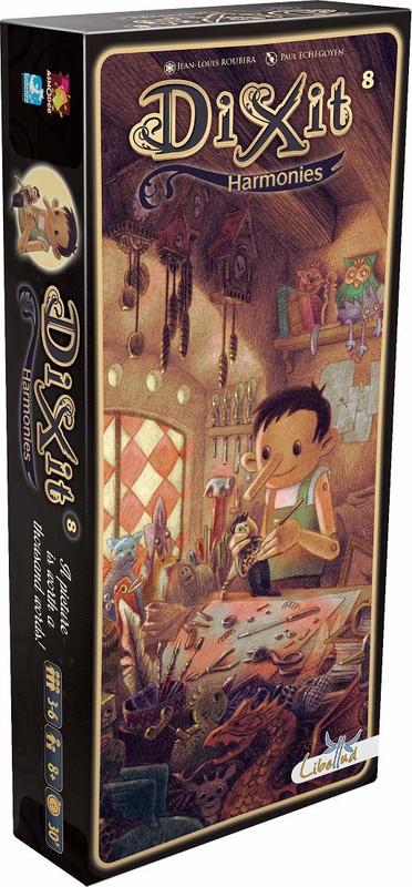 說書人 8 和諧擴充 Dixit Harmonies 繁體中文版 高雄龐奇桌遊 正版桌遊專賣 玩樂小子
