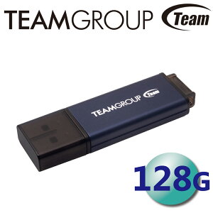 Team 十銓 128GB C211 USB3.2 隨身碟 紳士碟 鋁合金 LED指示燈