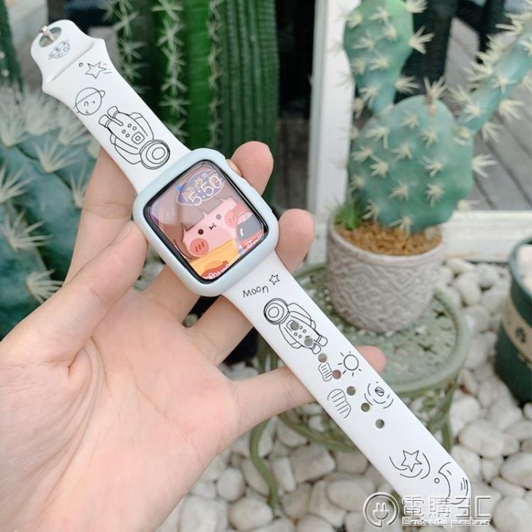 智慧運動手環男女情侶太空人學生兒童通話手錶適用于蘋果華為 林之舍