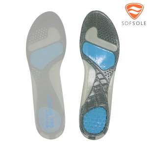 SOFSOLE 凝膠運動鞋墊 S1340 / 城市綠洲 (減震防滑 緩衝 透氣 超薄