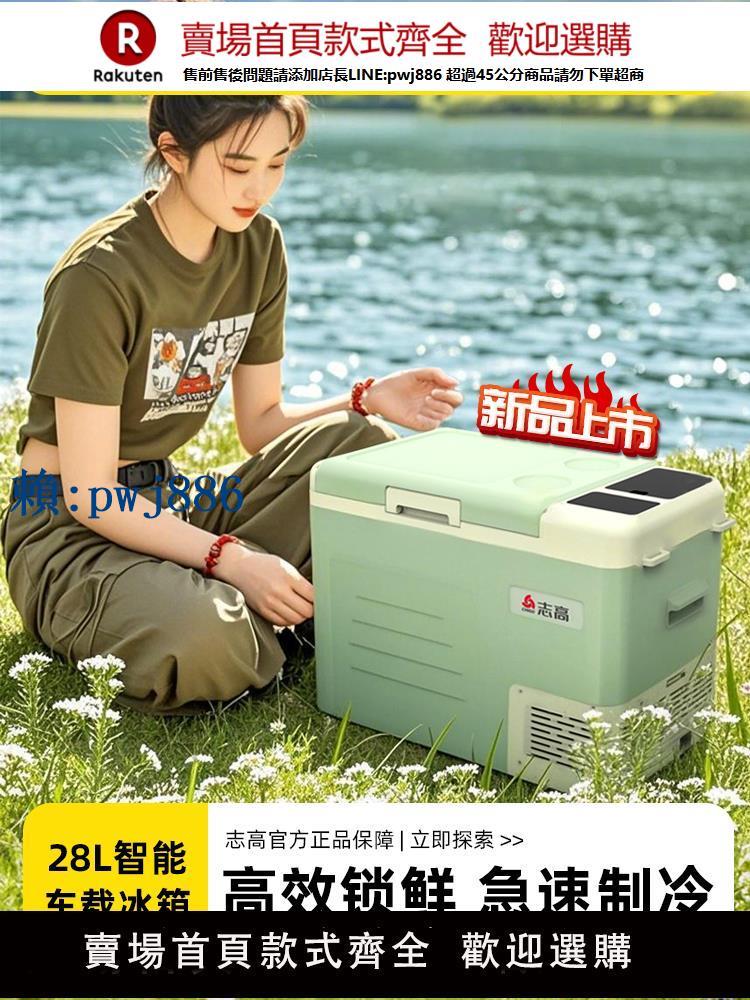 【可打統編 超低價】志高車載冰箱壓縮機製冷小車轎車貨車12V24V通用戶外露營冷凍冰櫃