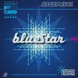 DONIC 膠皮 BlueStar A1 A2 桌皮 德國蛋糕海綿黏性面膠 藍色之星★ 歐規52.5