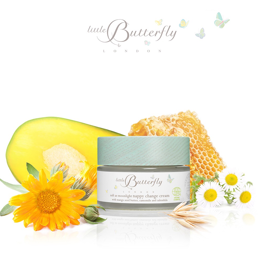 倫敦小蝴蝶-溫柔日光寶寶尿布霜50ml (嬰兒屁屁霜)