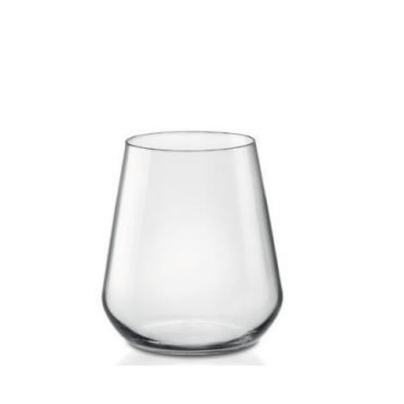 義大利InAlto 無梗杯 威士忌杯 紅白酒杯UNO 強化無鉛水晶玻璃450ml 金益合玻璃器皿