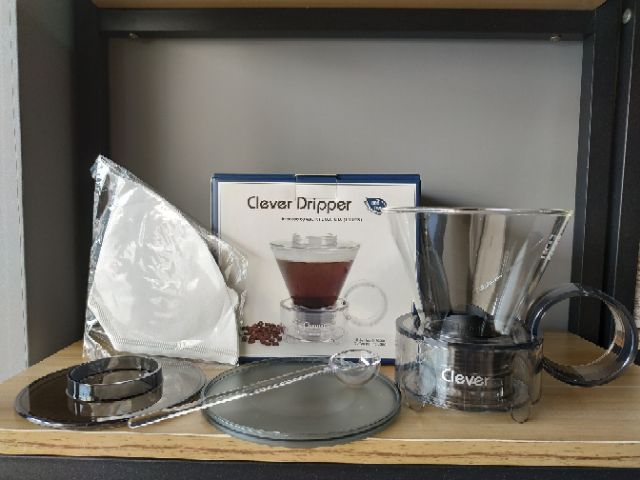 『船鼻子』聰明濾杯 Clever Dripper 浸漬式濾杯 濾杯 玻璃款 Tritan款 贈濾紙+單品豆 30 3