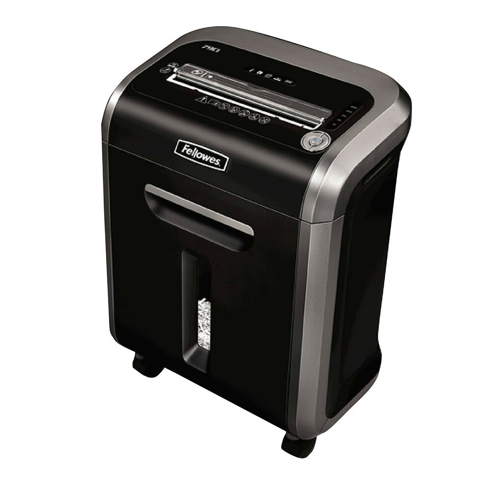 【Fellowes 婓樂】粒狀 4 x 38 mm 碎紙機 23L/臺 79Ci(可碎信用卡、光碟或約16 張紙70磅紙)