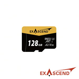 限時★.. Exascend CATALYST microSD V30 128GB 高速記憶卡 公司貨【全館點數5倍送】【跨店APP下單最高24%點數!!】