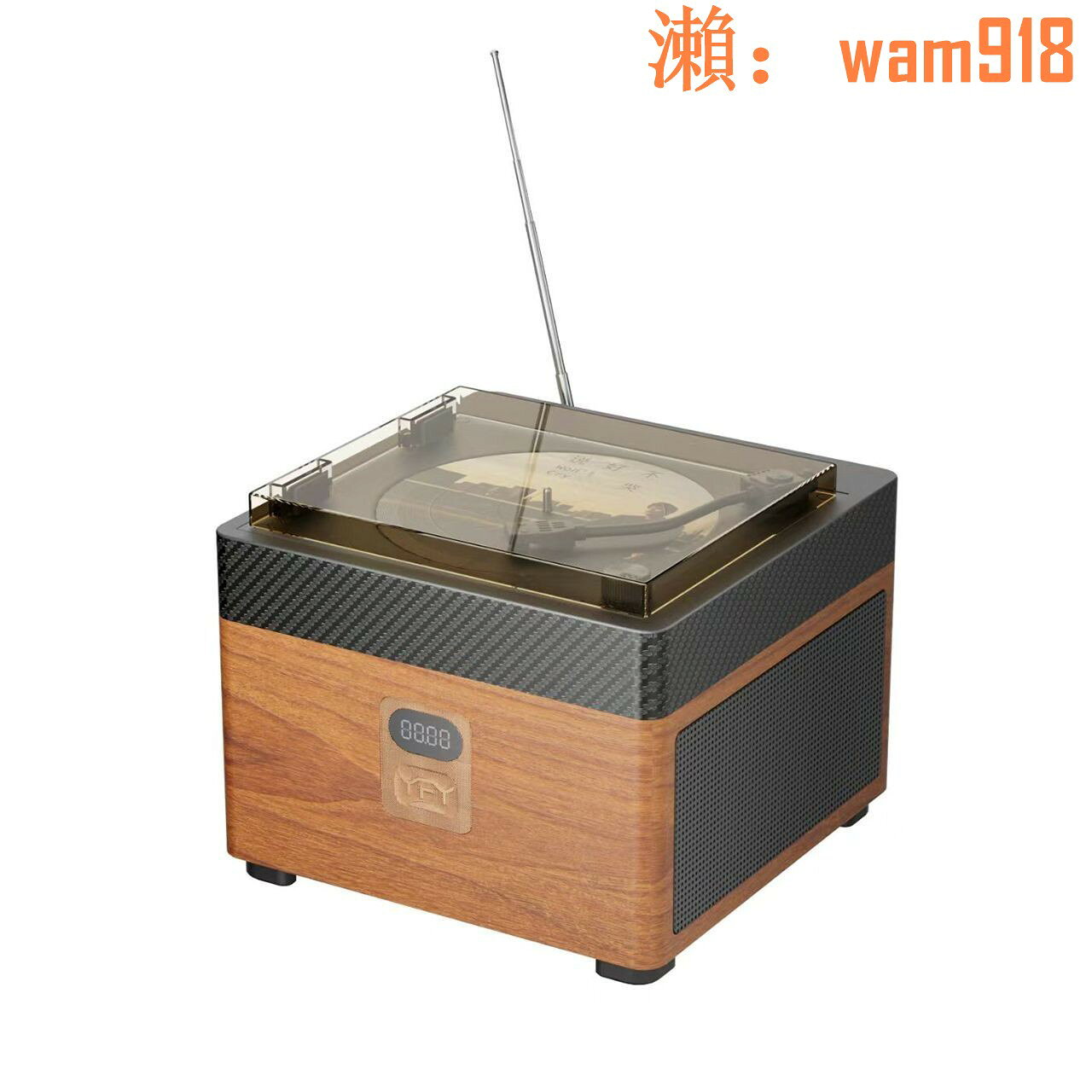 【店長推薦】發燒級復古dvd播放機藍芽音箱隨身碟vcd播放家用一體機禮物