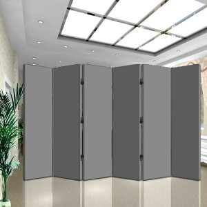 純色黑色灰色背景墻屏風隔斷客廳玄關公司定制辦公室拍照折疊移動