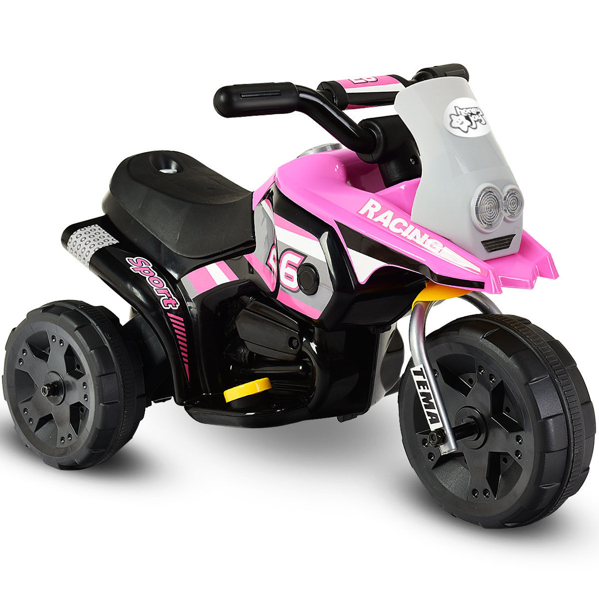 Costway: 6V Kids Ride On Motorcycle Battery Powered 3 Wheel Bicycle