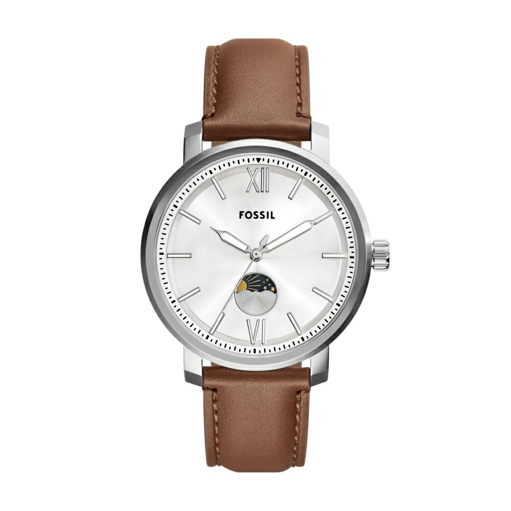 送禮首選★FOSSIL 美式經典月相腕錶BQ2908【美國時尚品牌】 附提袋【全館滿額折價★FOSSIL全系列包夾送美妝蛋】
