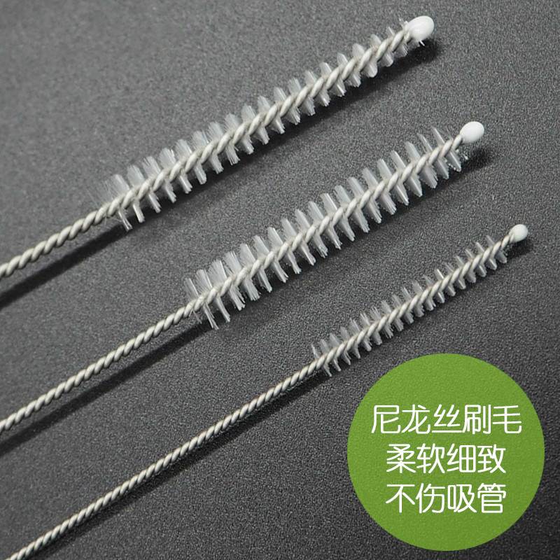 壺嘴刷玻璃茶壺水壺奶瓶清洗神器細吸管縫隙清潔刷多功能小號套裝